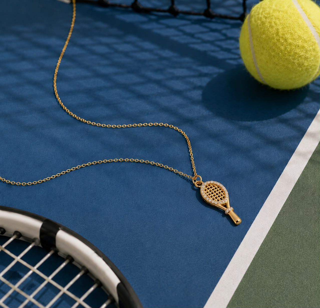  سلسال بتصميم مضرب تنس 🎾 - صورة 3