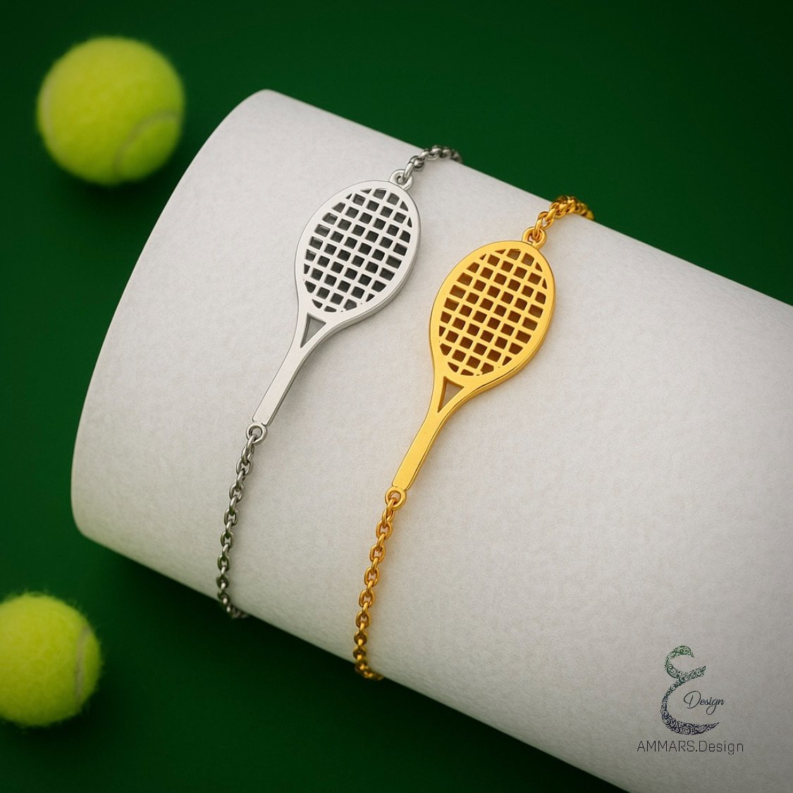 اسوارة بتصميم مضرب تنس🎾 - صورة 1