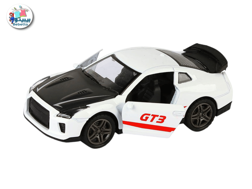 Opening door from the back pulls out of the Tiandu diecast 1 32, colorful with light B18 \ 6967456457458 - Image 1