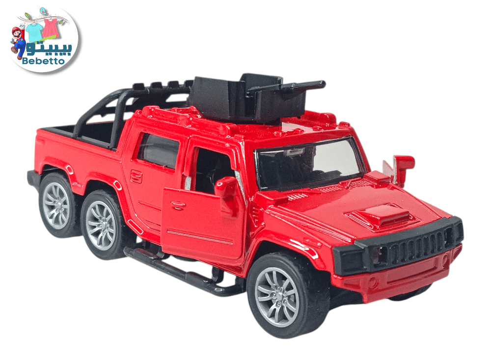 Military Gun Metal Jeep Toy B18 \ 6464650047572 - Image 1