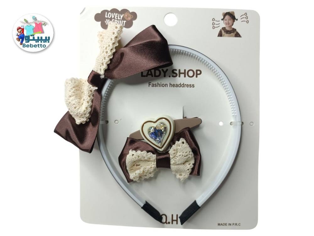 HAIR BAND AND HAIR CLIP FOR GIRLS -C27 \ F407317 - صورة 1