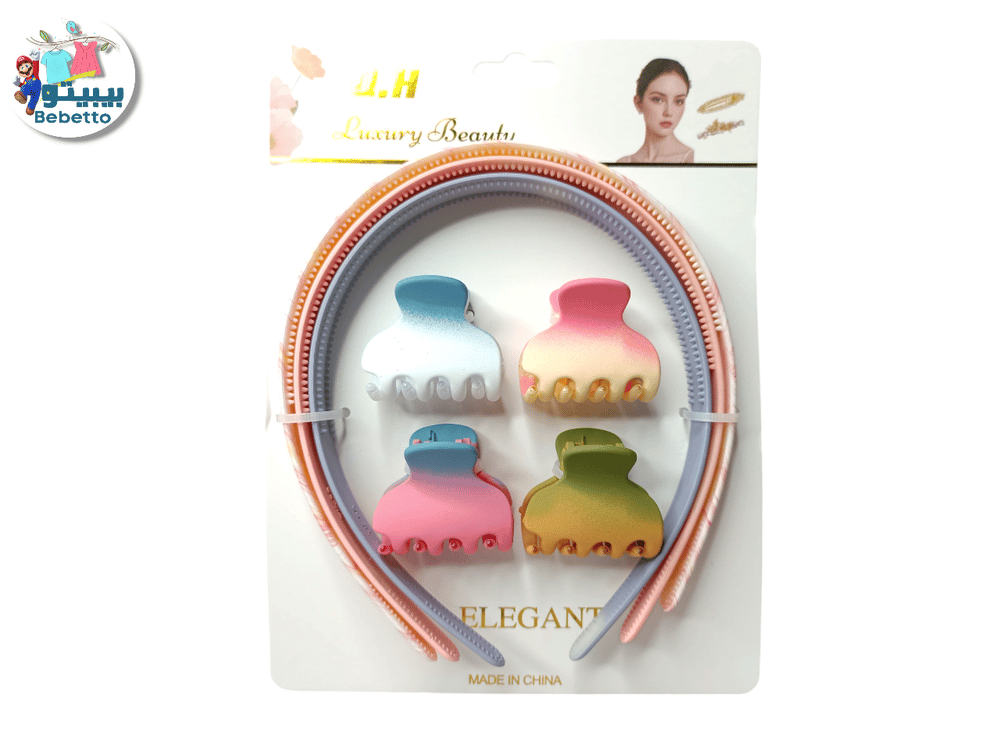 Luxury Bauty Band & Clips C6 \ F807139  - Image 1