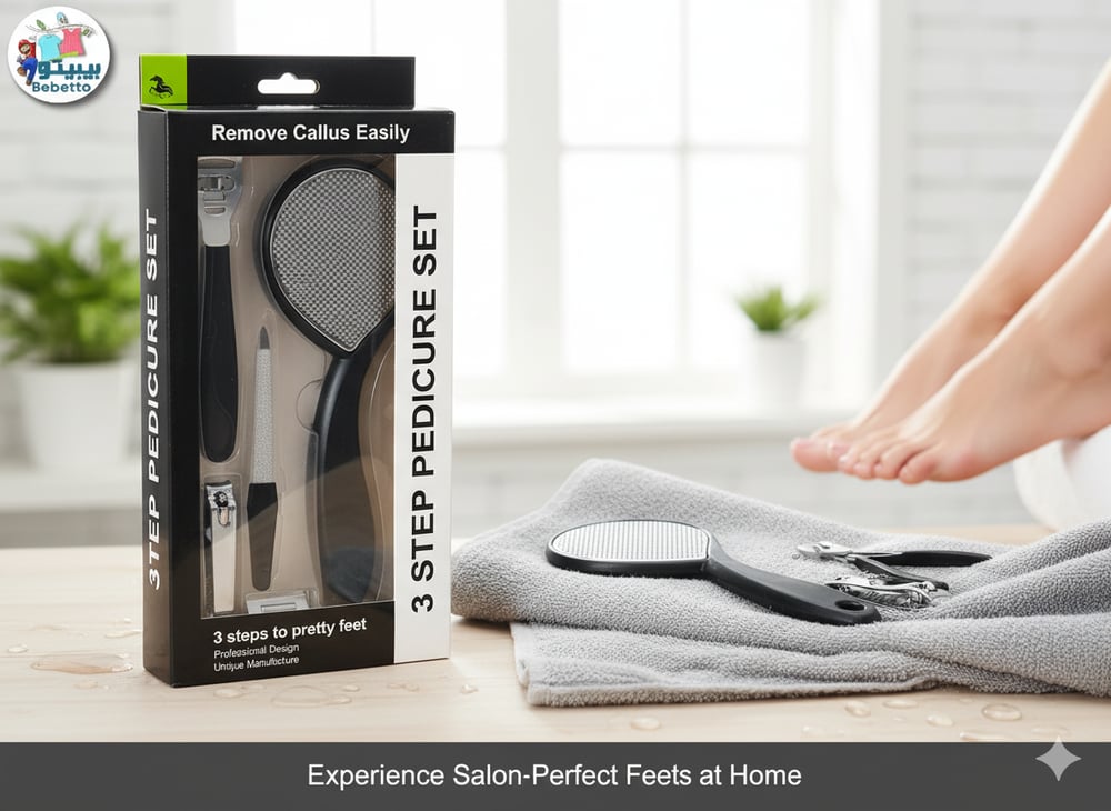 Bebetto 3 Step Pedicure Set C24 \ 6957138702587 - Image 1