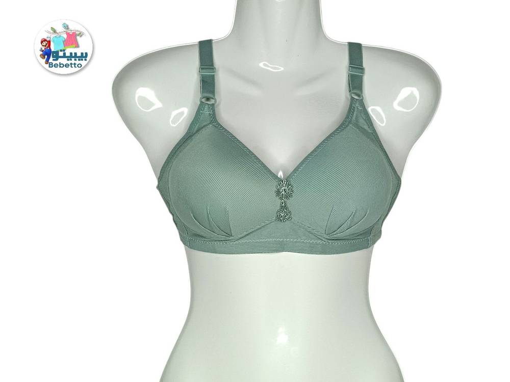 Women's bra without wire support - C cup 800E \ E1209345 - Image 1