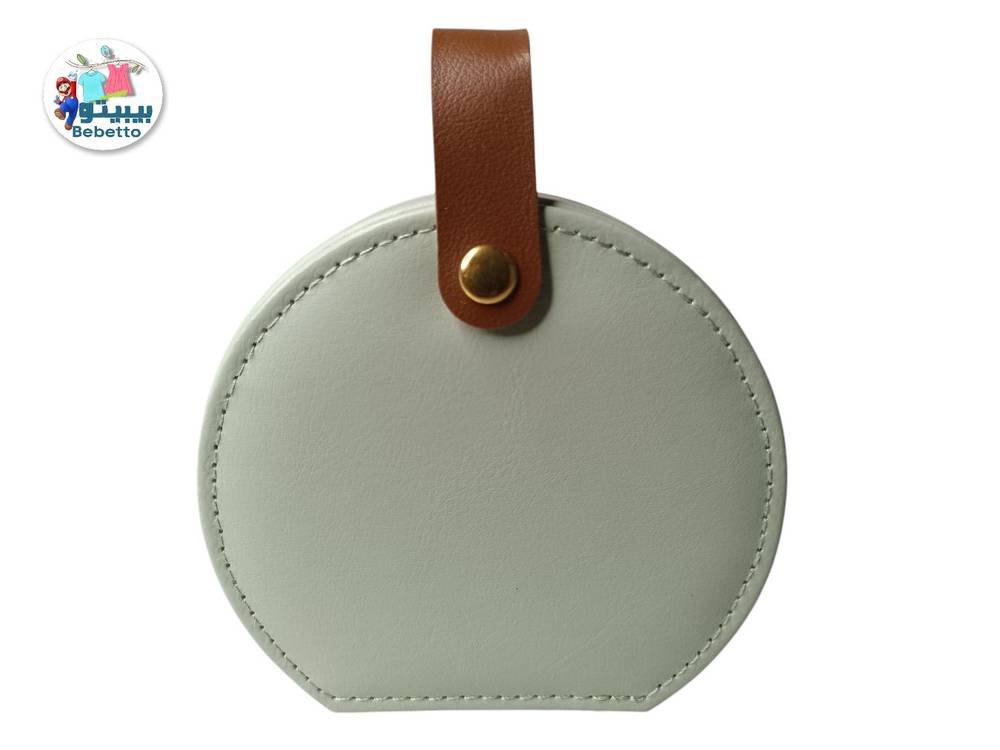 Solid Color Storage Box Portable Bag Earrings Ring Travel Jewelry Box Children Jewelry Box -Z4 \ F507110 - Image 1