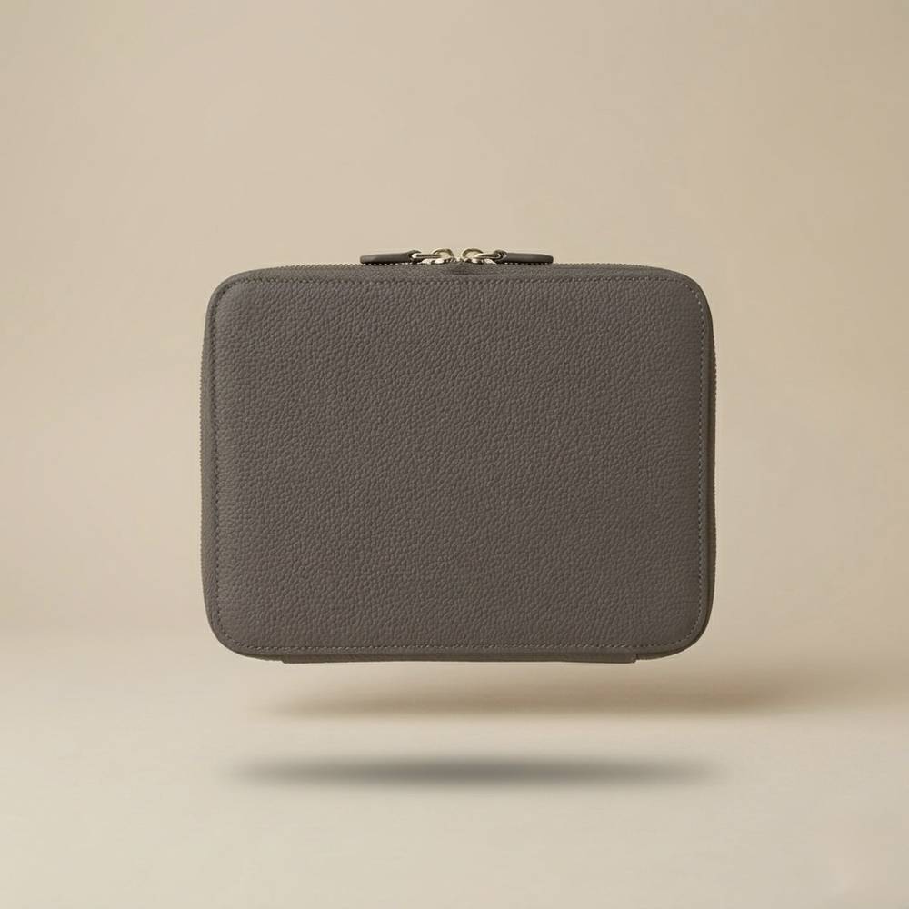 ELECTRONIC ORGANIZER CASE - pebbled leather - Image 1