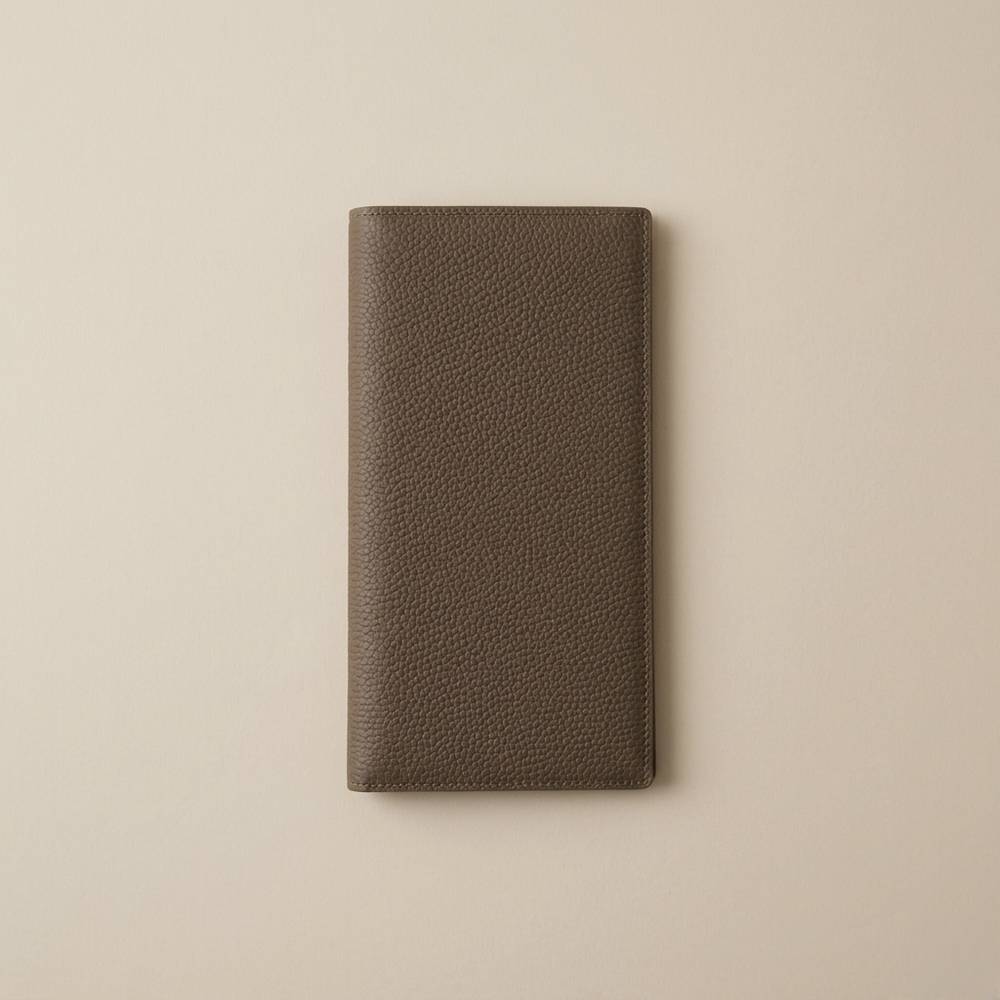 PASSPORT HOLDER - pebbled leather - Image 1