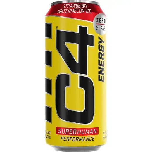 C4 Strawberry Watermelon Ice Energy Drink - Image 1