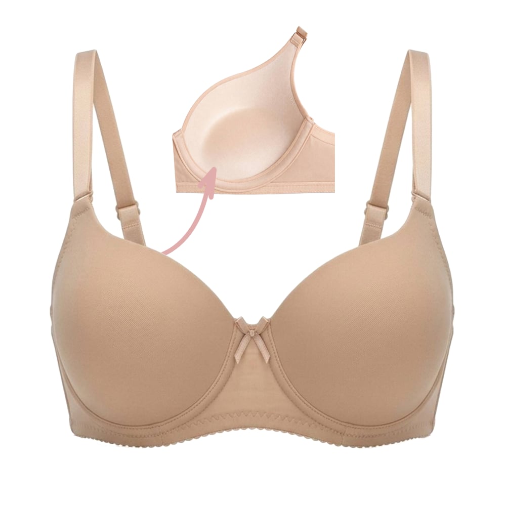 Firm Cup Push-Up Bra with Adjustable Lift Strap - Image 1