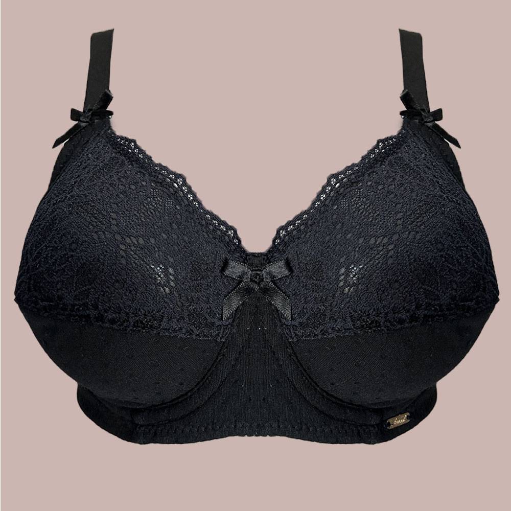 92% Cotton Underwire Bra  B-Cup - Image 1