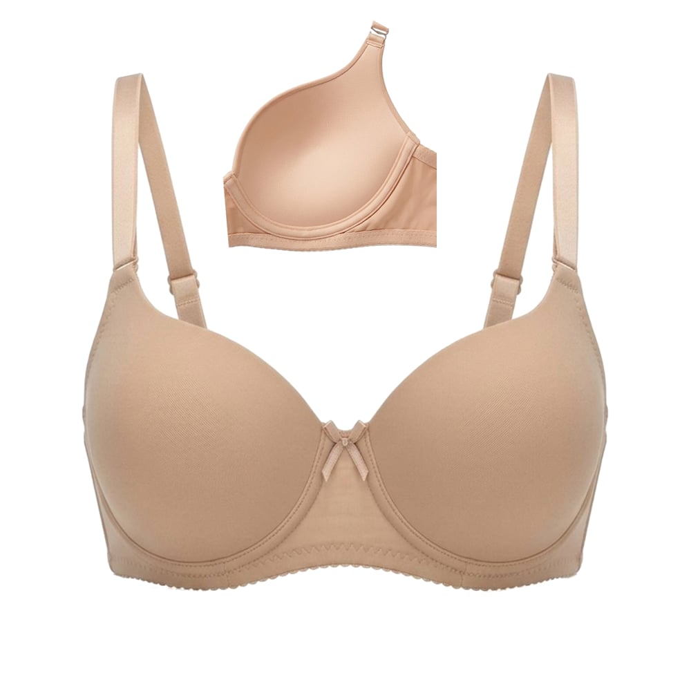 Firm Cup Push-Up Bra with Adjustable Lift Strap - Image 1