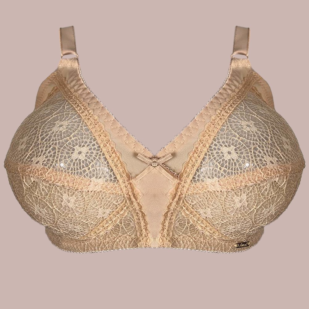 Classic Wireless C-Cup Bra for Plus Sizes - Image 2