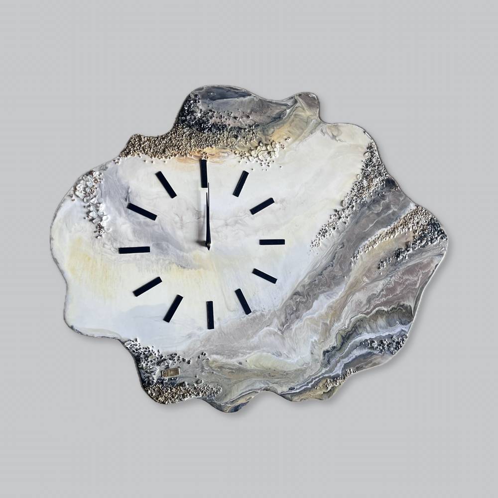 Marble Irregular Wall Clock  - Image 2