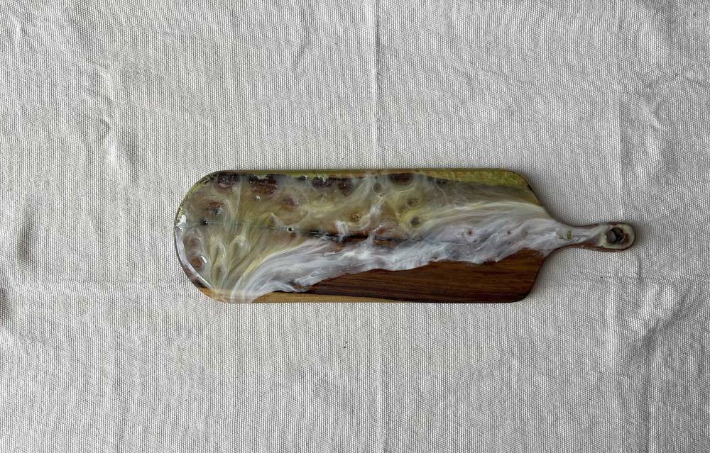 Sea/Wood Cheese Serving Board - Image 1