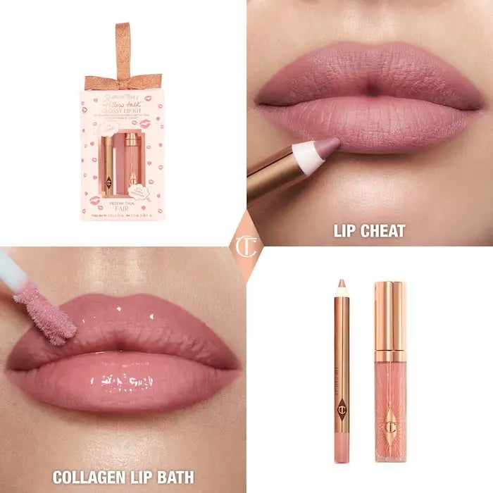 Charlotte Tilbury  Mini Pillow Talk Glossy Lip Duos - Image 2
