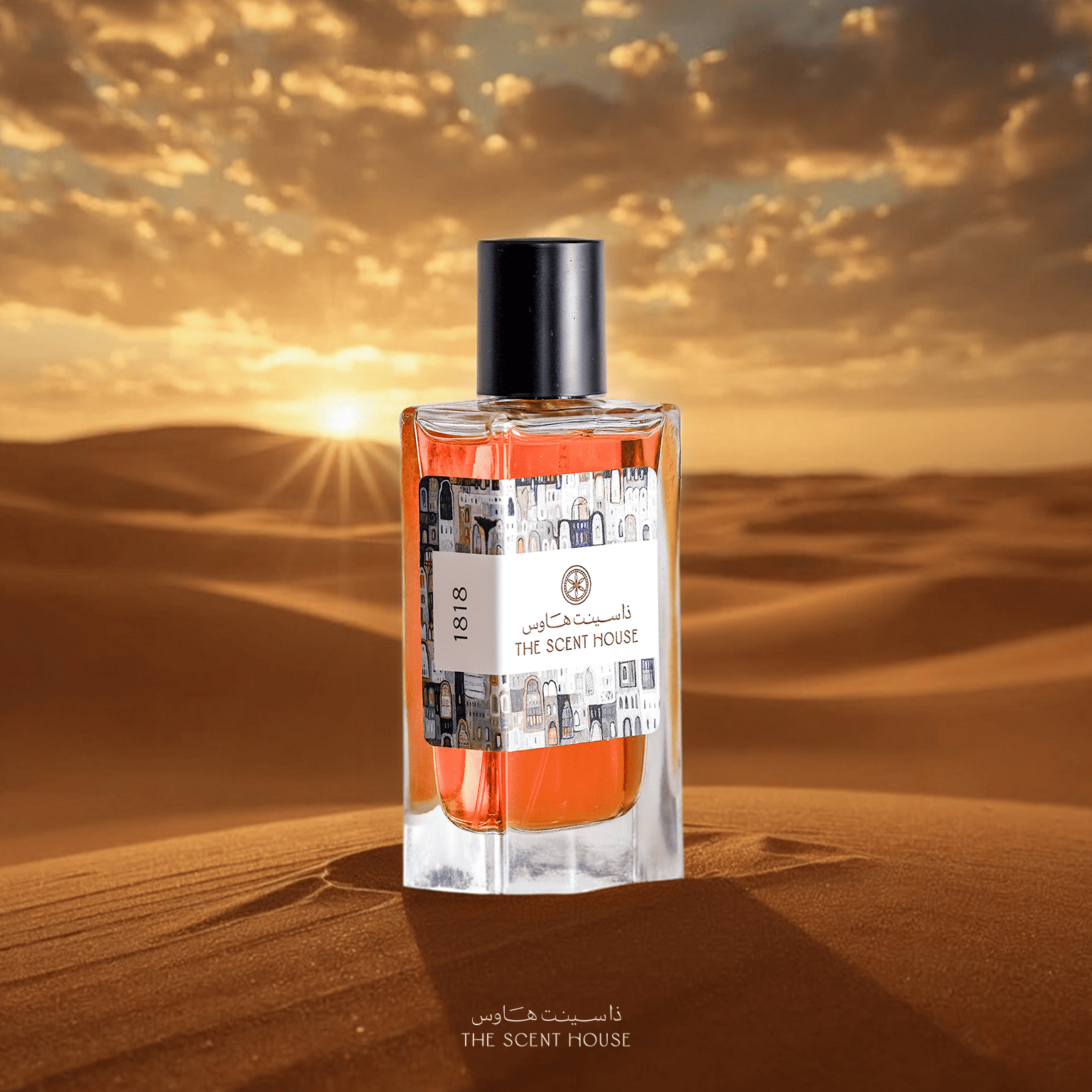 1818 carries within it a unique aromatic secret, where the scents of nature blend with the spirit of innovation to create an unforgettable, luxurious experience.
