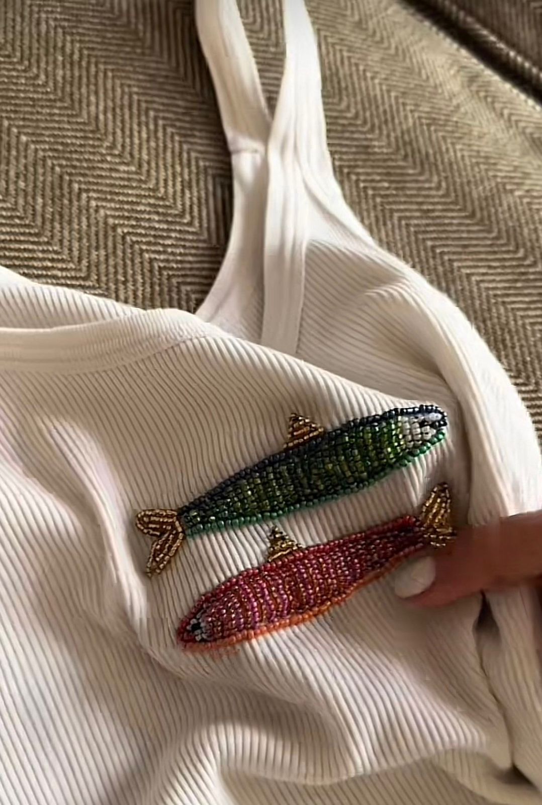 Beaded Tank Tops