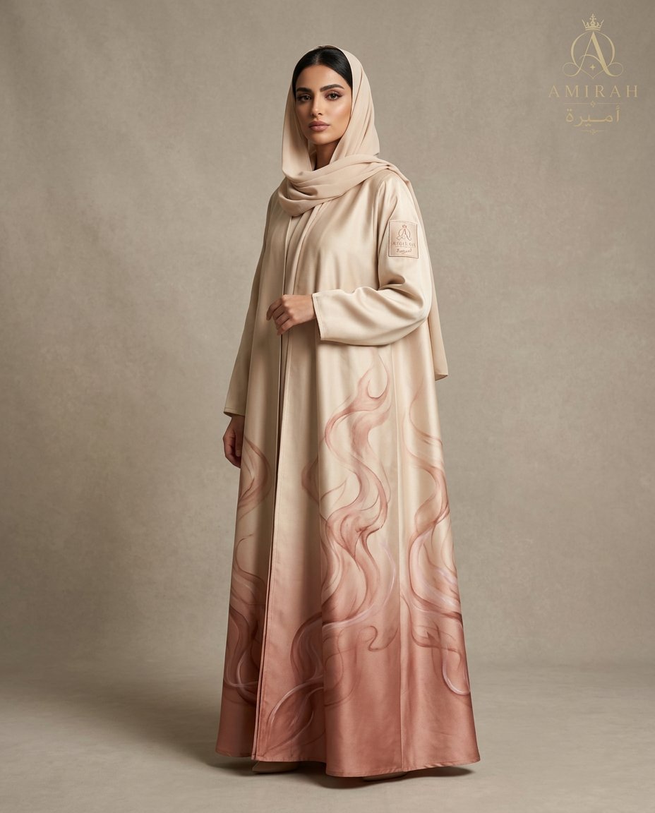 عبايات ملونة