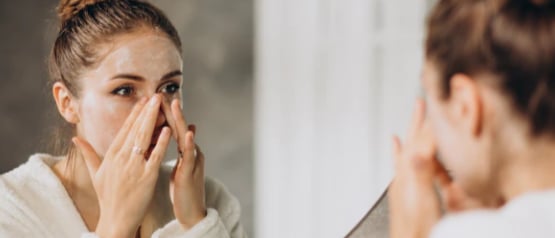 مشاكل ملمس البشرة