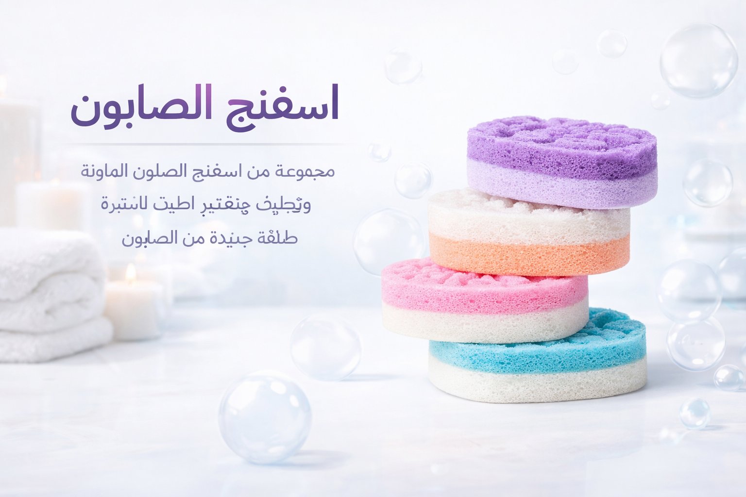 اسفينج الصابون