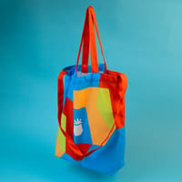 شنطة اناناس (تصميم ازرق) - Image 1