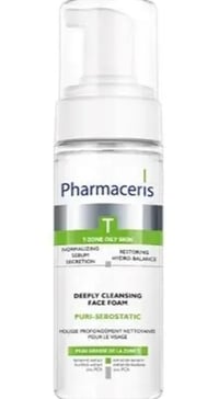 غسول يومي رغوي البشرة الدهنية 150 مل Pharmaceris - صورة 1