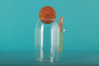 glass jar علبة زجاج فاخرة - صورة 1