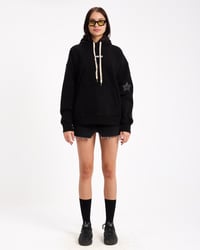 FAKE HOODIE-BLACK - Image 1