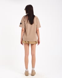 FAKE T-shirt -BEIGE - صورة 5