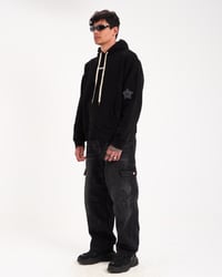 FAKE HOODIE-BLACK - Image 3