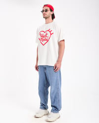 FAKE T-shirt -WHITE - صورة 6
