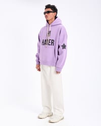 HATER HOODIE-PURPLE - صورة 4