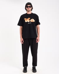 FAKE T-shirt -BLACK - صورة 2