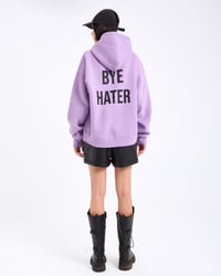 HATER HOODIE-PURPLE - صورة 5