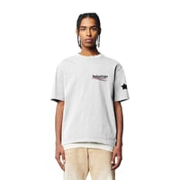 FAKE T-shirt -LIGHT GREY - Image 1