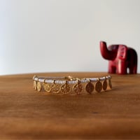 COINS ANKLET, WHITE - Image 1