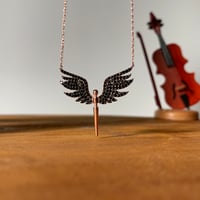 The angel necklace, black - Image 1