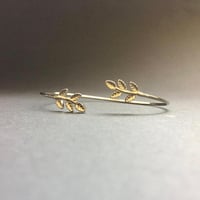 SILVER TREE LEAF BRACELET  - Image 5