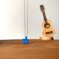 OPAL STARFISH NECKLACE, BLUE - Image 1