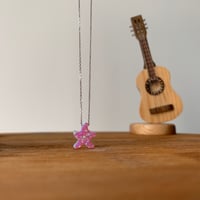OPAL STARFISH NECKLACE, PINK - Image 1