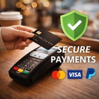 طرق الدفع الآمنة 