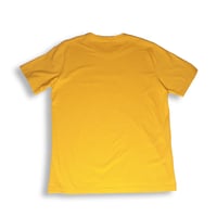 WHITE CHEEK T-shirt (Yellow) 2/2 - Image 2