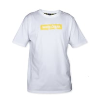 WHITE CHEEK T-shirt (white/yellow) - Image 1