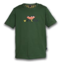 WHITE CHEEK T-shirt Green.(over size ) - Image 1