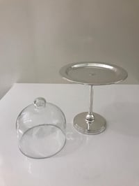 Medium Cake Stand with Plain Lid - صورة 3