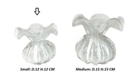 Murano Crystal Vase, Small - صورة 6