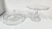 Elegant Cake Stand with Lid - Image 2