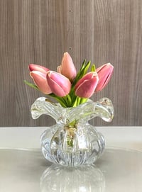 Murano Crystal Vase, Small - صورة 1