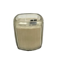Scented candle big square rounded vase - صورة 4