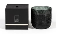 شمعة صغيرة معطرة مع مزهرية / Small Scented Candle with Crystal Vase - Image 1